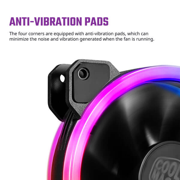Cooler Master MasterFan MF120 S2 ARGB Cabinet Fan (Single Pack)